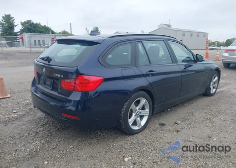 2014 BMW 328D xDrive from USA, damaged, VIN WBA3K5C51EKT33893